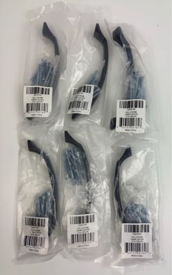 6-Pack Liberty Hardware Matte Black 128mm Cabinet Pulls 6797MB