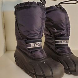 Sorel Rain Boots Kids Size 4