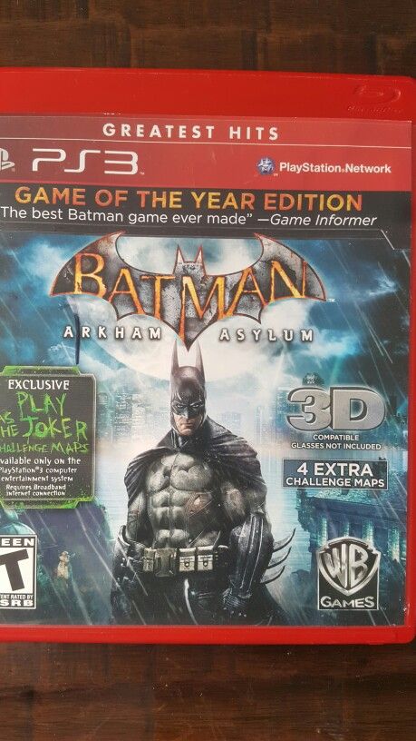 BATMAN ARKHAM ASYLUM FOR PS3
