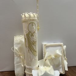 Baptism Candle Set 