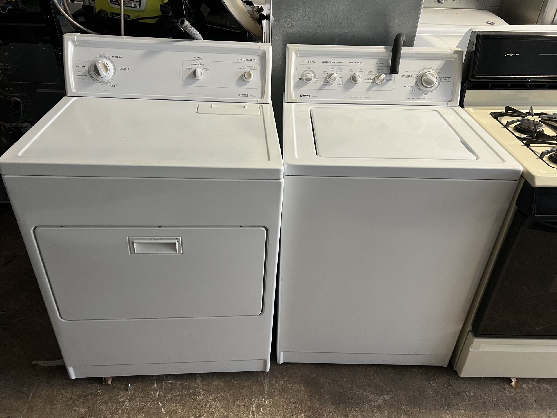 Kenmore Washer Dryer Set