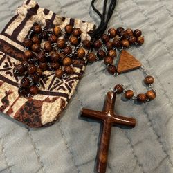 Wood Rosary