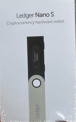 Ledger Nano S cryptocurrency hardware wallet