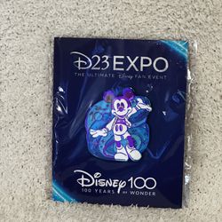 2022 Disney D23 Expo 100 Pin