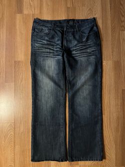 Dark blue baggy jeans w36 L32