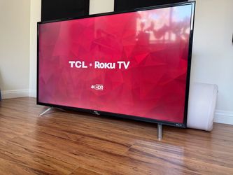 TCL ROKU 49” 4K ULTRA HD HDR SMART LED TV