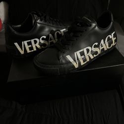 Versace Medusa Greca Low Black