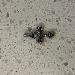 Authentic Chrome Hearts Filigree Cross Pendant