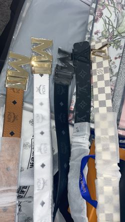 LOUIS VUITTON & MCM BELTS