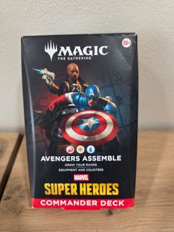 Magic: The Gathering | Marvel Superheroes Commander Deck: Avengers Assemble - Brand New Sealedi