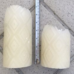 Wick scentless candles