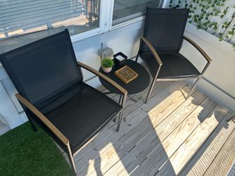 Modern 3-Piece Patio/Balcony Set – Brand New Available