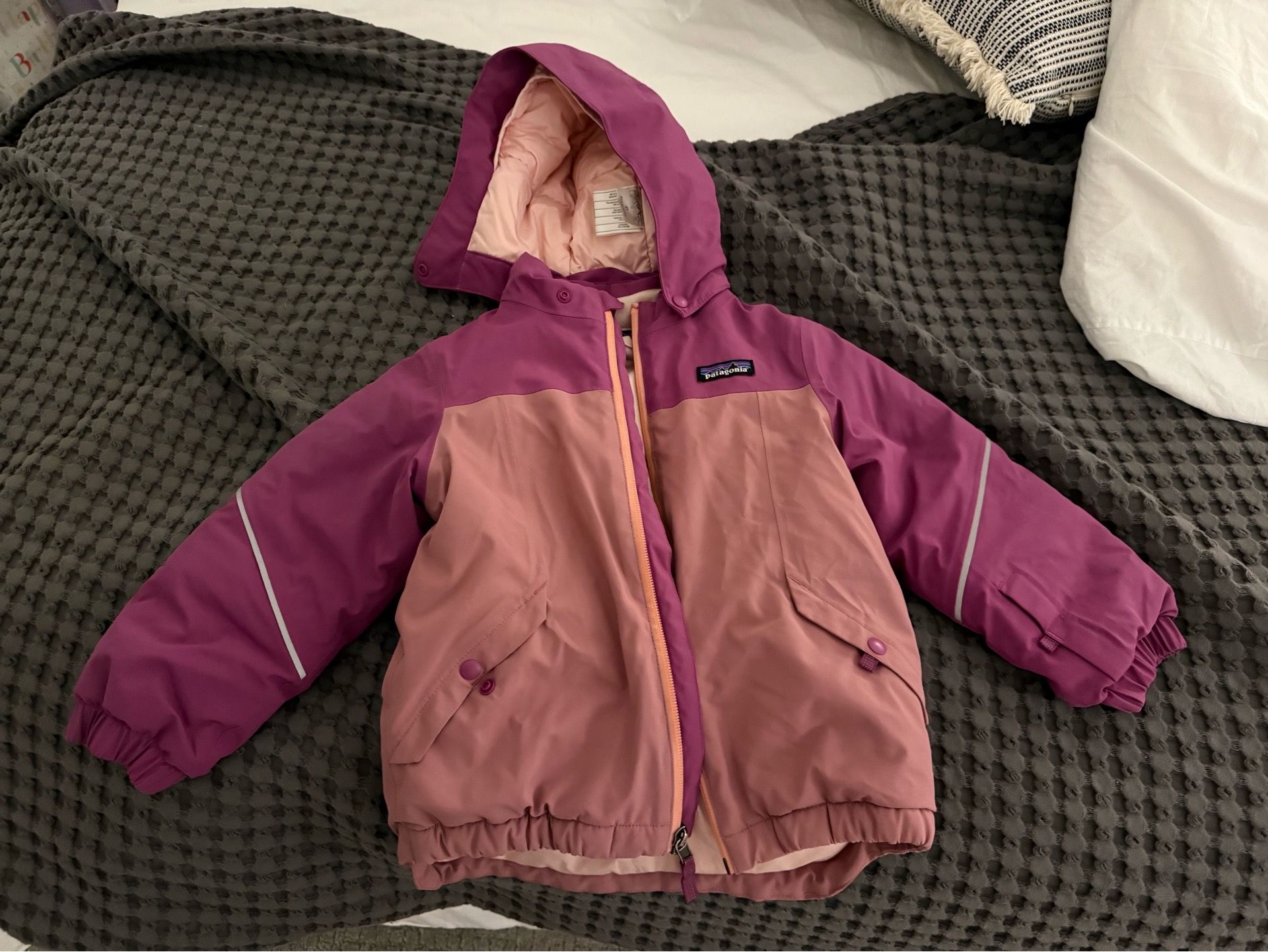 Patagonia Purple Pink Puffer Jacket 4T