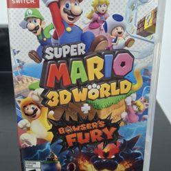 Super Mario 3d World + Bowsers  Fury Nintendo Switch 