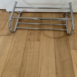 Metal floating shelf . 
