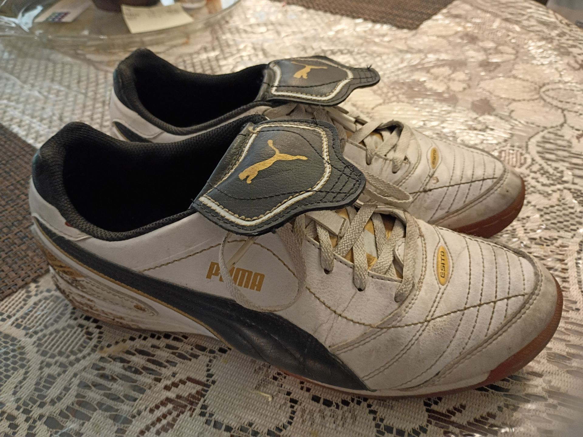 Soccer shoes puma