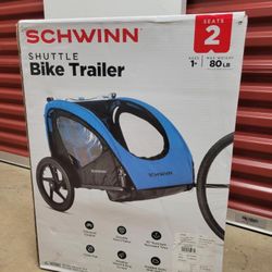 Schwinn Shuttle foldable bike trailer 2 passengers