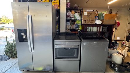 Refrigerator , washer, Dryer