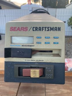 10” craftsman radial saw