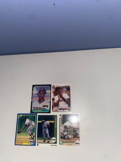 5 José Uribe Baseball Cards – Giants – Vintage Lot