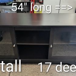 Entertainment Center Dark Brown