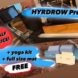 LIKE NEW: Hydrow PRO + Extra