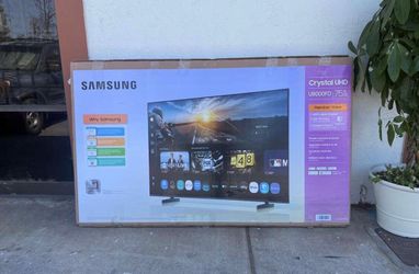 MV 75” Samsung smart 4k led Uhd tv