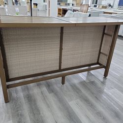 Outdoor Bar Table Metal 