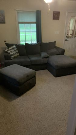 Couch And Ottoman 
