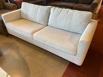Contemporary Two-Seater Sofa in Textured Fabric