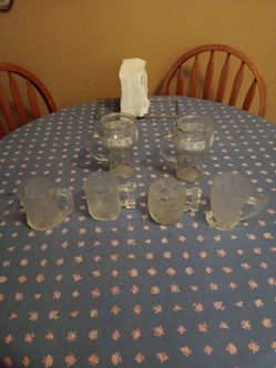 Pepsi cola Flintstone cups McDonald's
