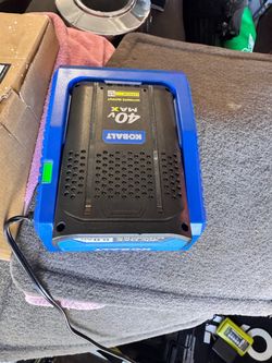 Kobalt 40v 6Ah battery and charger - Like new
