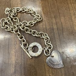 Tiffany Silver Company Vintage Set Double Heart 