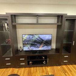 Tv Wall Unit/stand With Storage And Display