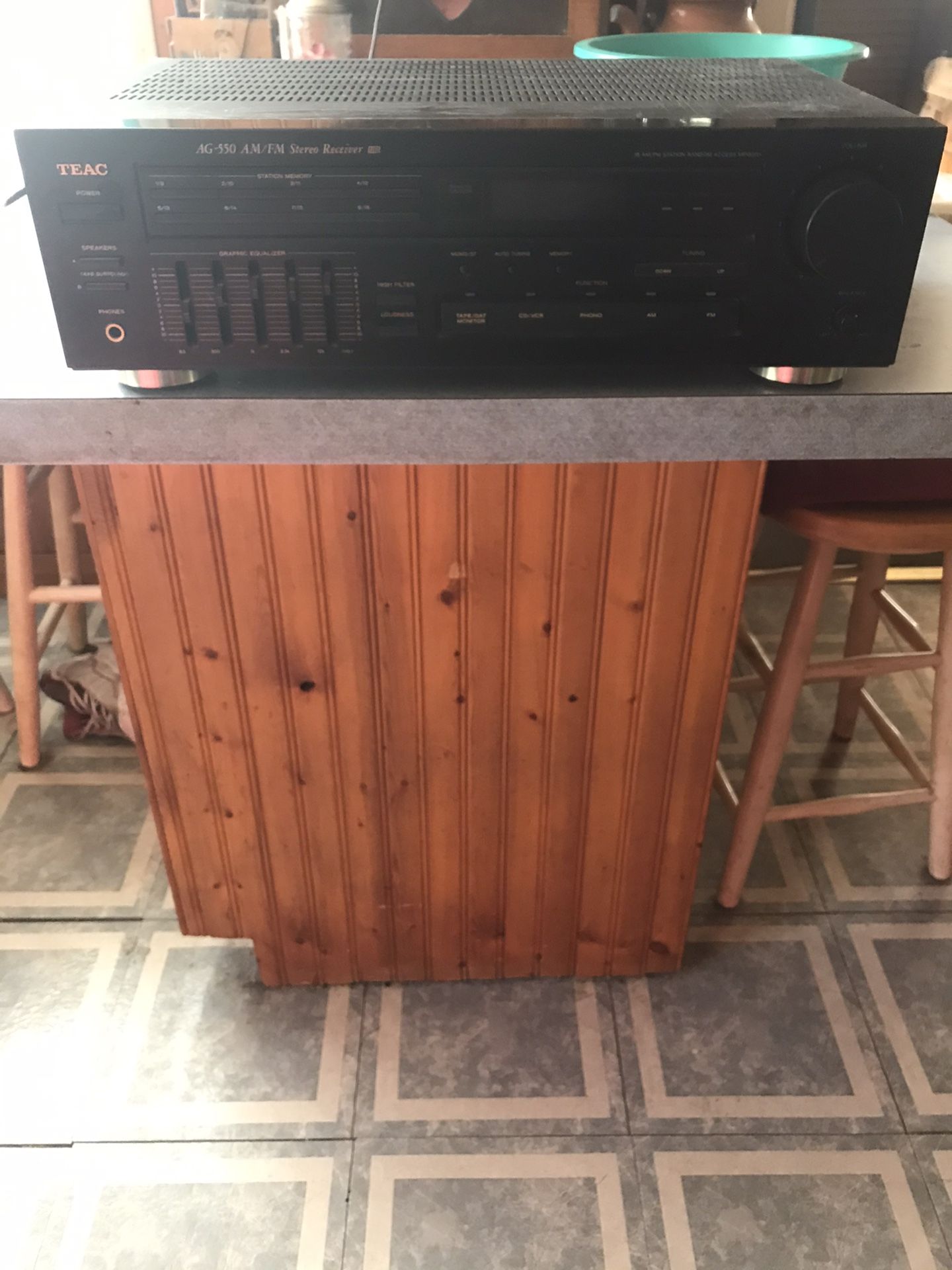 Teac Ag-550 Receiver