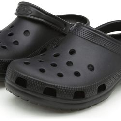 Black crocs