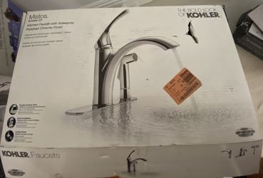 Kohler kitchen faucet with spreyer