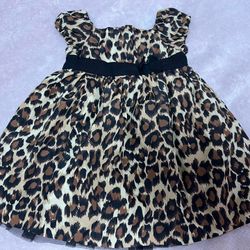 Baby Gap Leopard Print Dress Like New!