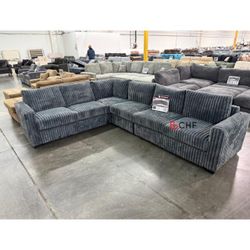 Corduroy Sectional Sofa - Tax Season Sale !