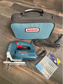 Bosch JS260 Top Handle Jig Saw & Blade Set (Like New Never Used)