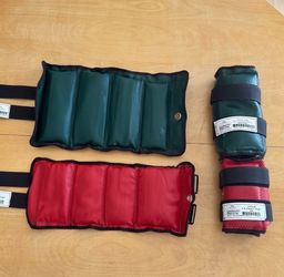 Adjustable Ankle Arm Weights with Straps