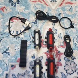 Bike Lights - 2 Pair 