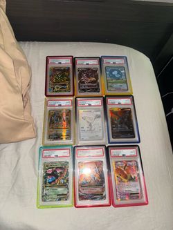 PSA 10 Gem Mint Pokémon Card Lot of 9