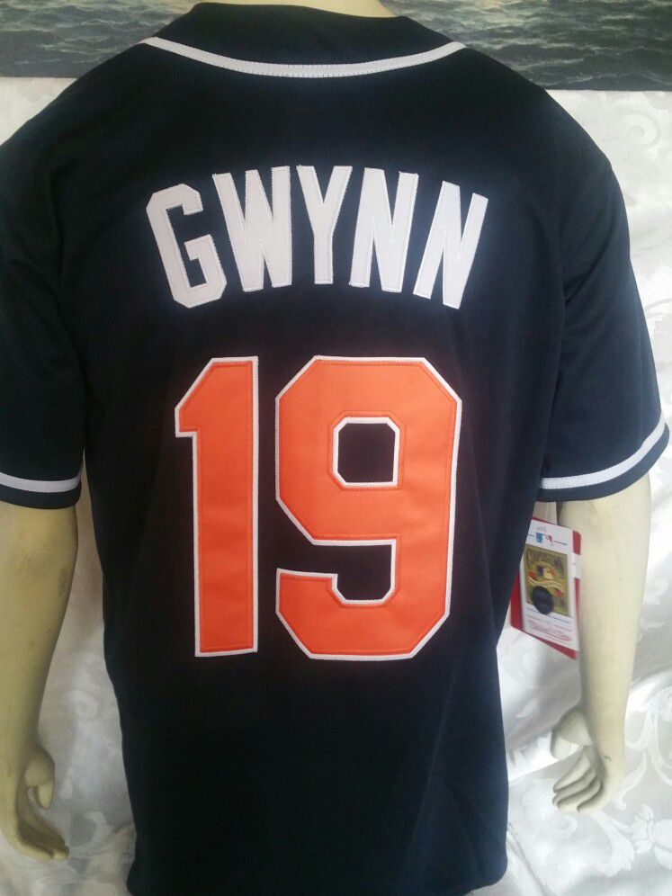 Shirts  Tony Gwynn San Diego Padres Throwback Jersey Shirt Mens