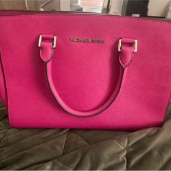 Hot Pink Michael Kors Bag