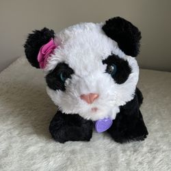 FurReal Friends My Baby Panda Pom Pom 45+ RESPONSES INTERACTIVE Toy Plush Works!