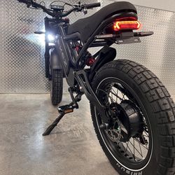✅⚡️NEW - 52V/ 2000W (Peak)1500 Watt/w/25ah Battery, Electric Ebike, 🚀 39mph Top Speed Heavy Duty/Full Suspension  (Black)-w/FREE LOCK