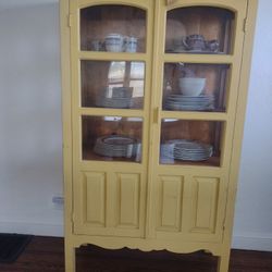 Wood China Cabinet