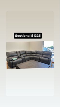 Huge grey sectional