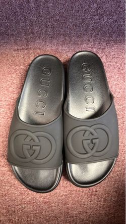 Gucci Interlocking G Slide Black